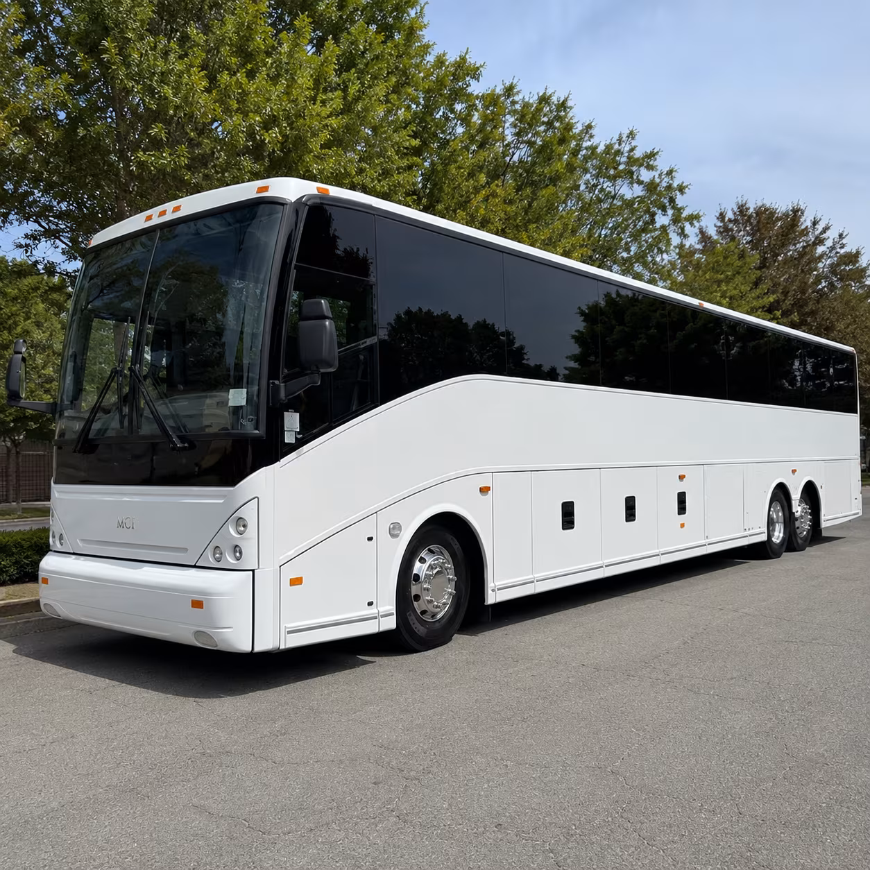 bus rental options for los angeles trips