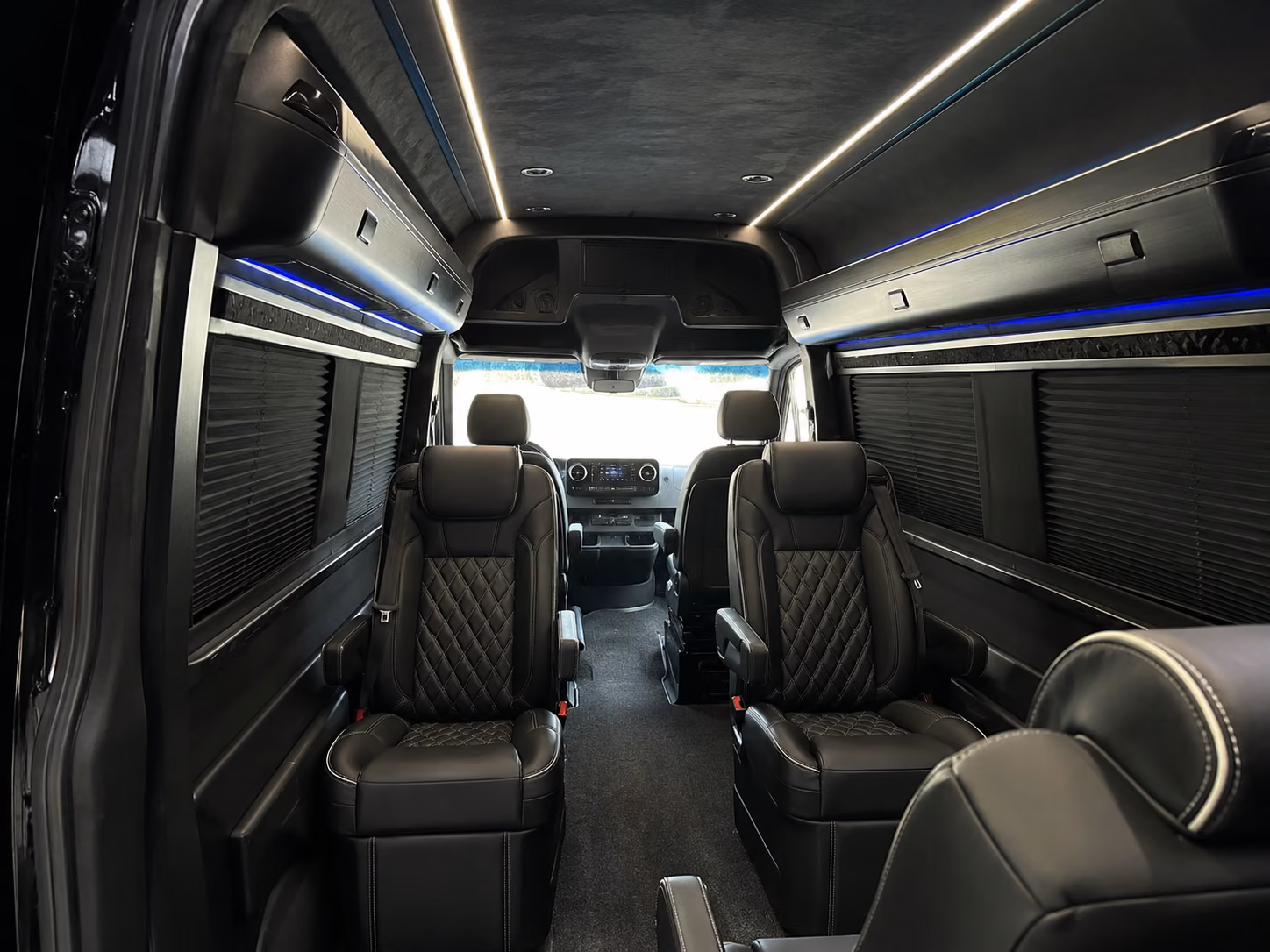los angeles airport transportation onboard seating