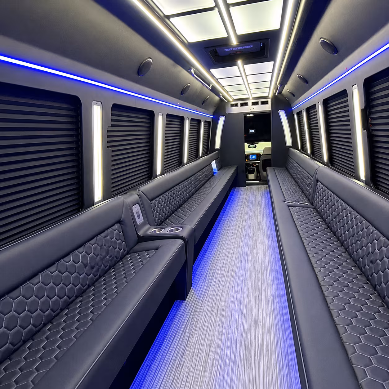 los angeles party bus rentals inside